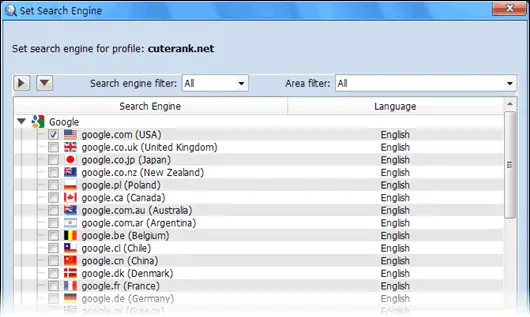 More Search Engines Added